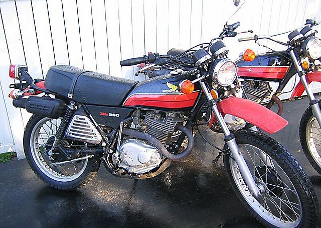 Honda 1978 xl350 capacities