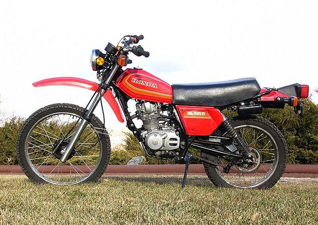 1980 Honda xl 185 #7