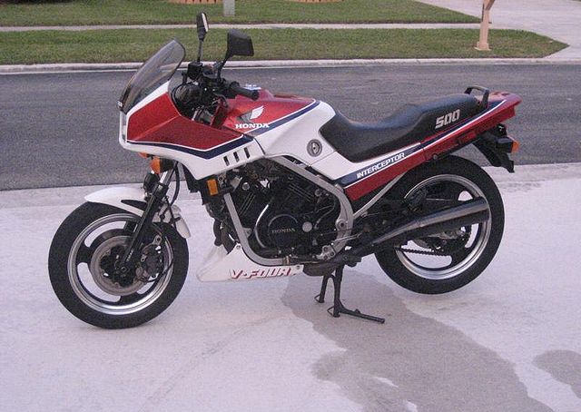 1985 Honda vf500 #4