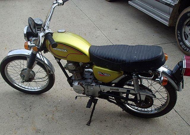 1972 Honda cl100 scrambler #5