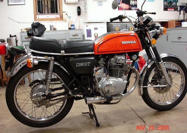 1976 Honda cb200t #5