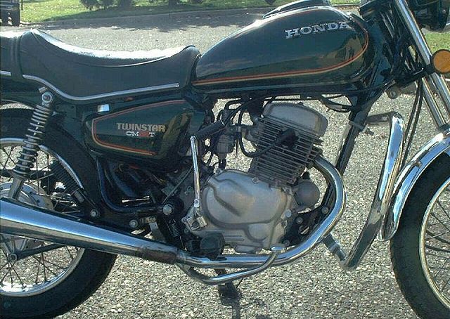 1981 Honda twinstar bobber #5