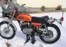 1971 Yamaha DT250 in Orange