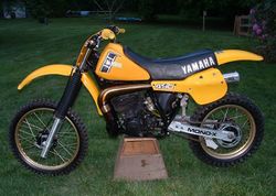 1982 Yamaha YZ490J in Yellow