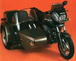 Moto Guzzi 850T5 with TR500 N4 Sidecar