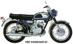 1967 Kawasaki A7 Avenger