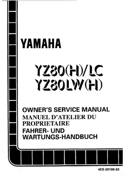 1996 Yamaha YZ80 Manual.pdf
