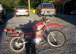 1979 Honda XL500S in Red