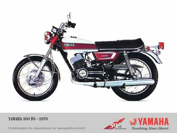 1970 - 1972 Yamaha R5-A 350