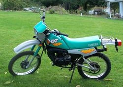 1990 Yamaha DT50 in Turquoise/Gray