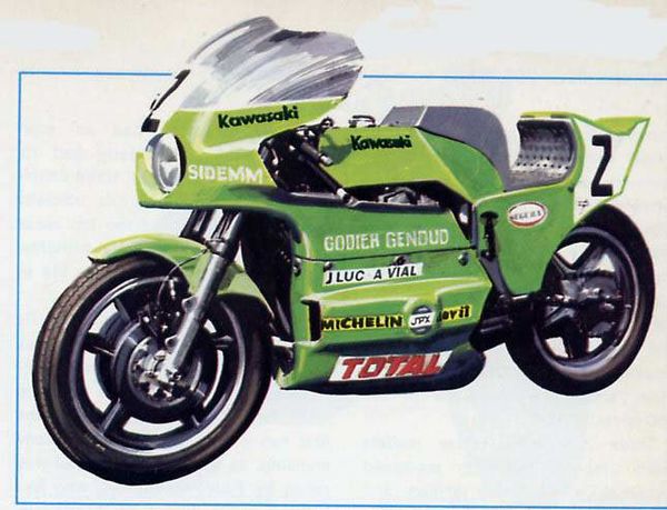 Racing Bikes Kawasaki Z1000 Bol D'or