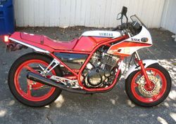 1987 Yamaha SRX250 in Red/White
