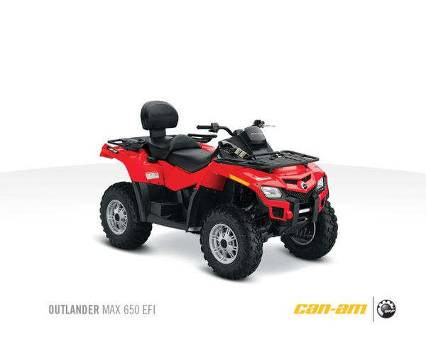 2011 Can-Am/ Brp Outlander MAX 650